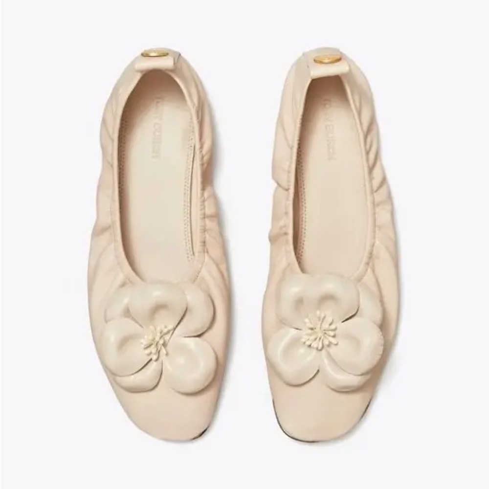 Tory Burch Flower Ballet Flats